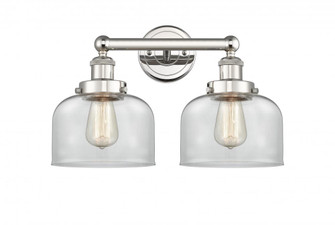 Bell - 2 Light - 17 inch - Polished Nickel - Bath Vanity Light (3442|616-2W-PN-G72)
