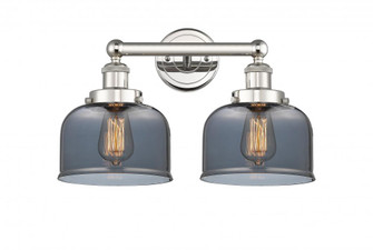Bell - 2 Light - 17 inch - Polished Nickel - Bath Vanity Light (3442|616-2W-PN-G73)