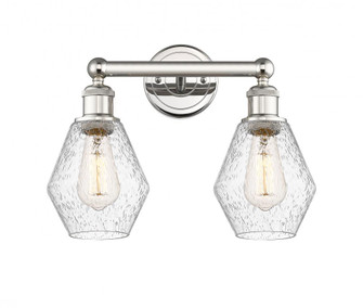 Cindyrella - 2 Light - 15 inch - Polished Nickel - Bath Vanity Light (3442|616-2W-PN-G654-6)