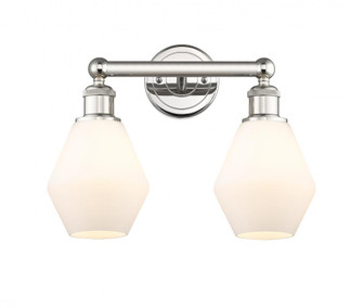 Cindyrella - 2 Light - 15 inch - Polished Nickel - Bath Vanity Light (3442|616-2W-PN-G651-6)