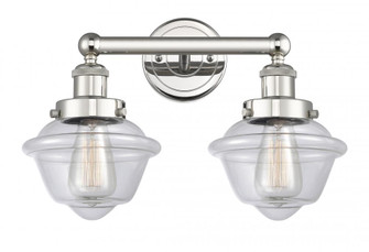 Oxford - 2 Light - 16 inch - Polished Nickel - Bath Vanity Light (3442|616-2W-PN-G532)