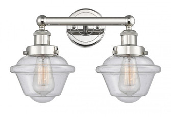Oxford - 2 Light - 16 inch - Polished Nickel - Bath Vanity Light (3442|616-2W-PN-G534)