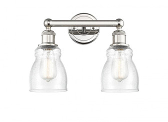 Ellery - 2 Light - 14 inch - Polished Nickel - Bath Vanity Light (3442|616-2W-PN-G394)