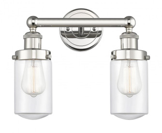 Dover - 2 Light - 14 inch - Polished Nickel - Bath Vanity Light (3442|616-2W-PN-G312)