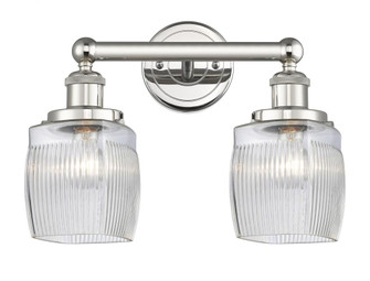 Colton - 2 Light - 15 inch - Polished Nickel - Bath Vanity Light (3442|616-2W-PN-G302)