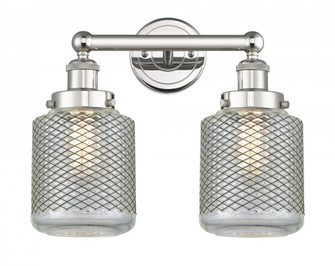 Stanton - 2 Light - 15 inch - Polished Nickel - Bath Vanity Light (3442|616-2W-PN-G262)