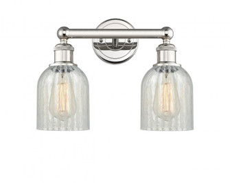 Caledonia - 2 Light - 14 inch - Polished Nickel - Bath Vanity Light (3442|616-2W-PN-G2511)