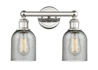 Caledonia - 2 Light - 14 inch - Polished Nickel - Bath Vanity Light (3442|616-2W-PN-G257)