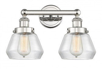 Fulton - 2 Light - 16 inch - Polished Nickel - Bath Vanity Light (3442|616-2W-PN-G172)