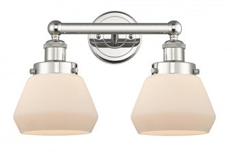 Fulton - 2 Light - 16 inch - Polished Nickel - Bath Vanity Light (3442|616-2W-PN-G171)