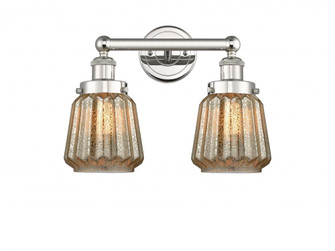 Chatham - 2 Light - 16 inch - Polished Nickel - Bath Vanity Light (3442|616-2W-PN-G146)