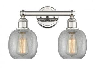 Belfast - 2 Light - 15 inch - Polished Nickel - Bath Vanity Light (3442|616-2W-PN-G105)