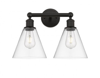 Berkshire - 2 Light - 17 inch - Oil Rubbed Bronze - Bath Vanity Light (3442|616-2W-OB-GBC-82)