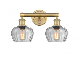 Fenton - 2 Light - 16 inch - Brushed Brass - Bath Vanity Light (3442|616-2W-BB-G92)