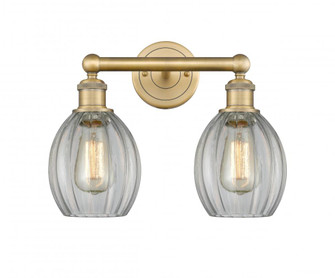 Eaton - 2 Light - 15 inch - Brushed Brass - Bath Vanity Light (3442|616-2W-BB-G82)
