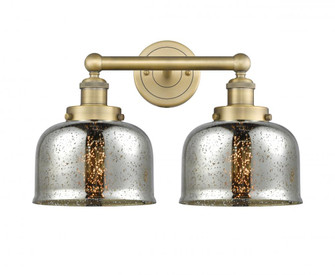 Bell - 2 Light - 17 inch - Brushed Brass - Bath Vanity Light (3442|616-2W-BB-G78)