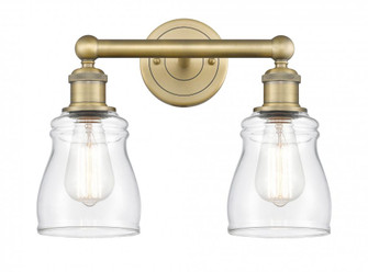 Ellery - 2 Light - 14 inch - Brushed Brass - Bath Vanity Light (3442|616-2W-BB-G392)