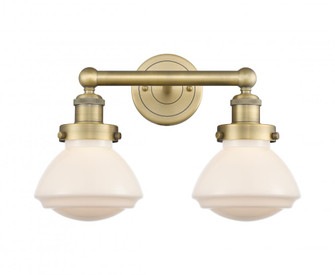 Olean - 2 Light - 16 inch - Brushed Brass - Bath Vanity Light (3442|616-2W-BB-G321)