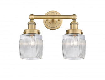 Colton - 2 Light - 15 inch - Brushed Brass - Bath Vanity Light (3442|616-2W-BB-G302)