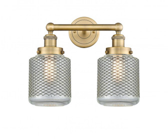 Stanton - 2 Light - 15 inch - Brushed Brass - Bath Vanity Light (3442|616-2W-BB-G262)