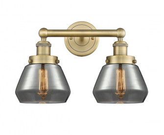 Fulton - 2 Light - 16 inch - Brushed Brass - Bath Vanity Light (3442|616-2W-BB-G173)