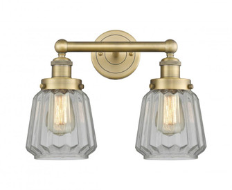 Chatham - 2 Light - 16 inch - Brushed Brass - Bath Vanity Light (3442|616-2W-BB-G142)