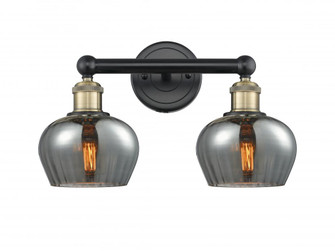 Fenton - 2 Light - 16 inch - Black Antique Brass - Bath Vanity Light (3442|616-2W-BAB-G93)