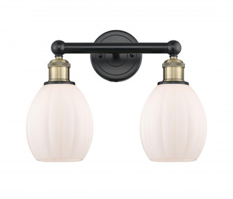 Eaton - 2 Light - 15 inch - Black Antique Brass - Bath Vanity Light (3442|616-2W-BAB-G81)