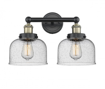 Bell - 2 Light - 17 inch - Black Antique Brass - Bath Vanity Light (3442|616-2W-BAB-G74)