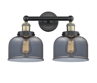 Bell - 2 Light - 17 inch - Black Antique Brass - Bath Vanity Light (3442|616-2W-BAB-G73)