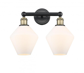 Cindyrella - 2 Light - 17 inch - Black Antique Brass - Bath Vanity Light (3442|616-2W-BAB-G651-8)