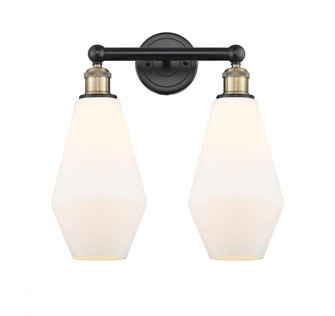 Cindyrella - 2 Light - 16 inch - Black Antique Brass - Bath Vanity Light (3442|616-2W-BAB-G651-7)