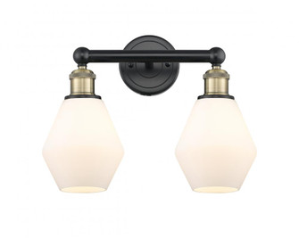 Cindyrella - 2 Light - 15 inch - Black Antique Brass - Bath Vanity Light (3442|616-2W-BAB-G651-6)