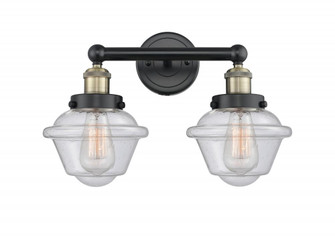 Oxford - 2 Light - 16 inch - Black Antique Brass - Bath Vanity Light (3442|616-2W-BAB-G534)