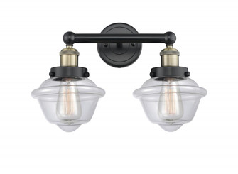 Oxford - 2 Light - 16 inch - Black Antique Brass - Bath Vanity Light (3442|616-2W-BAB-G532)