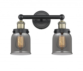 Bell - 2 Light - 14 inch - Black Antique Brass - Bath Vanity Light (3442|616-2W-BAB-G53)