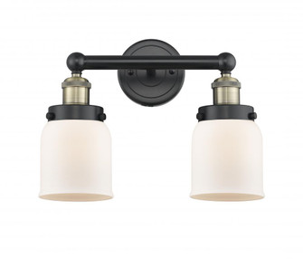 Bell - 2 Light - 14 inch - Black Antique Brass - Bath Vanity Light (3442|616-2W-BAB-G51)