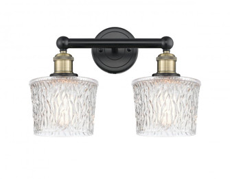 Niagara - 2 Light - 16 inch - Black Antique Brass - Bath Vanity Light (3442|616-2W-BAB-G402)