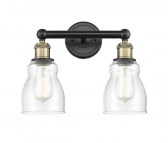 Ellery - 2 Light - 14 inch - Black Antique Brass - Bath Vanity Light (3442|616-2W-BAB-G394)