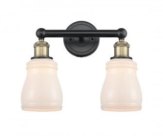 Ellery - 2 Light - 14 inch - Black Antique Brass - Bath Vanity Light (3442|616-2W-BAB-G391)