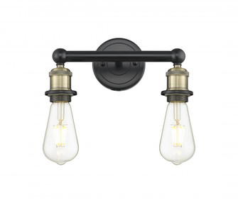Edison - 2 Light - 11 inch - Black Antique Brass - Bath Vanity Light (3442|616-2W-BAB)