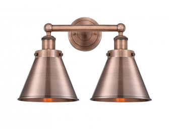 Appalachian - 2 Light - 17 inch - Antique Copper - Bath Vanity Light (3442|616-2W-AC-M13-AC)
