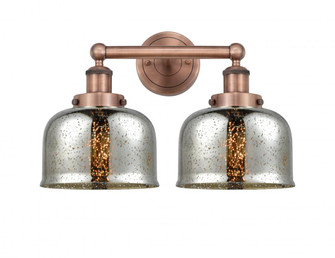 Bell - 2 Light - 17 inch - Antique Copper - Bath Vanity Light (3442|616-2W-AC-G78)
