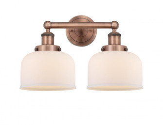 Bell - 2 Light - 17 inch - Antique Copper - Bath Vanity Light (3442|616-2W-AC-G71)
