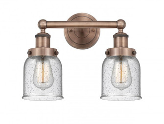 Bell - 2 Light - 14 inch - Antique Copper - Bath Vanity Light (3442|616-2W-AC-G54)