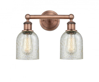 Caledonia - 2 Light - 14 inch - Antique Copper - Bath Vanity Light (3442|616-2W-AC-G259)