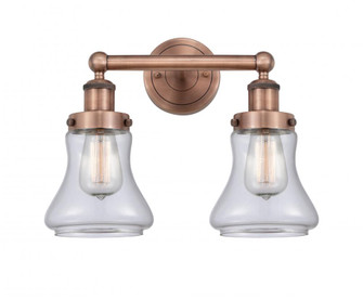 Bellmont - 2 Light - 15 inch - Antique Copper - Bath Vanity Light (3442|616-2W-AC-G192)
