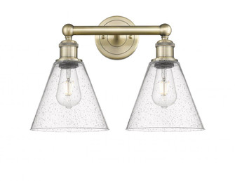 Berkshire - 2 Light - 17 inch - Antique Brass - Bath Vanity Light (3442|616-2W-AB-GBC-84)
