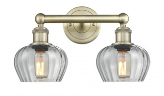 Fenton - 2 Light - 16 inch - Antique Brass - Bath Vanity Light (3442|616-2W-AB-G92)