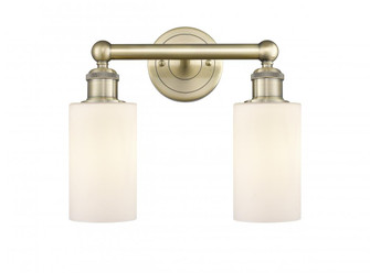 Clymer - 2 Light - 13 inch - Antique Brass - Bath Vanity Light (3442|616-2W-AB-G801)